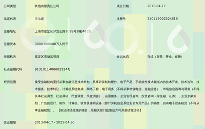 上海微享金融信息服务